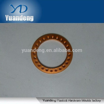 Rondelles en aluminium anodisé personnalisées CNC